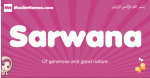 Sarwana arabic girls name and meaning, muslim girl name Sarwana