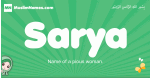Sarya arabic girl name and meaning, quranic girls name Sarya