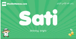 Sati arabic boys name and meaning, quranic boys name Sati