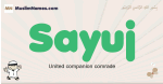 Sayuj muslim boys name and meaning, islamic boys name Sayuj