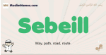 Sebeill muslim boys name and meaning, islamic boys name Sebeill