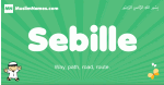 Sebille arabic boys name and meaning, quranic boys name Sebille