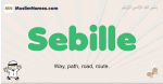 Sebille muslim boys name and meaning, islamic boys name Sebille