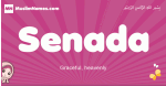 Senada arabic girls name and meaning, muslim girl name Senada