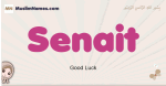 Senait muslim girls name and meaning, islamic girls name Senait