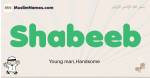 Shabeeb muslim boys name and meaning, islamic boys name Shabeeb