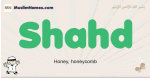 Shahd muslim boys name and meaning, islamic boys name Shahd