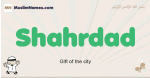 Shahrdad muslim boys name and meaning, islamic boys name Shahrdad