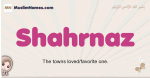 Shahrnaz muslim girls name and meaning, islamic girls name Shahrnaz