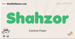 Shahzor muslim boys name and meaning, islamic boys name Shahzor