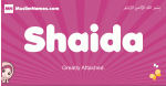 Shaida arabic girls name and meaning, quranic girls name Shaida