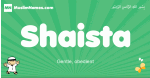 Shaista arabic boys name and meaning, quranic boys name Shaista