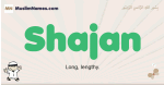 Shajan muslim boys name and meaning, islamic boys name Shajan