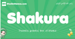 Shakura arabic girl name and meaning, quranic girls name Shakura