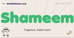 Shameem muslim boys name and meaning, islamic boys name Shameem