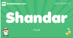 Shandar arabic boys name and meaning, quranic boys name Shandar