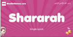 Shararah arabic girls name and meaning, muslim girl name Shararah