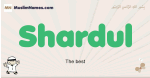 Shardul muslim boys name and meaning, islamic boys name Shardul