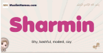 Sharmin muslim girls name and meaning, islamic girls name Sharmin
