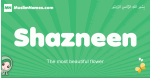 Shazneen arabic girl name and meaning, quranic girls name Shazneen