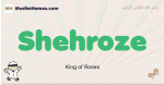 Shehroze muslim boys name and meaning, islamic boys name Shehroze