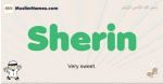 Sherin muslim boys name and meaning, islamic boys name Sherin