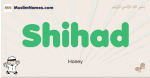 Shihad muslim boys name and meaning, islamic boys name Shihad