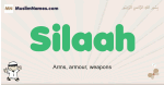 Silaah muslim boys name and meaning, islamic boys name Silaah
