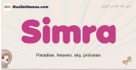 Simra muslim girls name and meaning, islamic girls name Simra