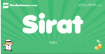 Sirat arabic boys name and meaning, quranic boys name Sirat