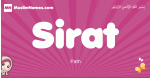 Sirat arabic girls name and meaning, quranic girls name Sirat