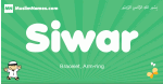 Siwar arabic boys name and meaning, quranic boys name Siwar