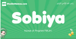 Sobiya arabic girl name and meaning, quranic girls name Sobiya