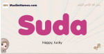 Suda muslim girls name and meaning, islamic girls name Suda
