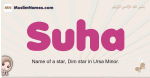 Suha muslim girls name and meaning, islamic girls name Suha