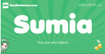 Sumia arabic girl name and meaning, quranic girls name Sumia
