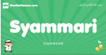 Syammari arabic boys name and meaning, quranic boys name Syammari