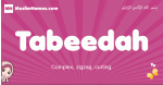 Tabeedah arabic girls name and meaning, muslim girl name Tabeedah