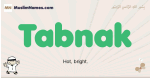 Tabnak muslim boys name and meaning, islamic boys name Tabnak