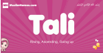 Tali arabic girls name and meaning, quranic girls name Tali