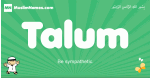 Talum arabic boys name and meaning, quranic boys name Talum