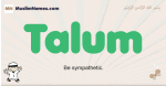 Talum muslim boys name and meaning, islamic boys name Talum