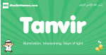 Tanvir arabic boys name and meaning, quranic boys name Tanvir
