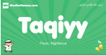 Taqiyy arabic boys name and meaning, quranic boys name Taqiyy