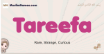 Tareefa muslim girls name and meaning, islamic girls name Tareefa