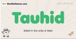 Tauhid muslim boys name and meaning, islamic boys name Tauhid