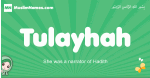 Tulayhah arabic girl name and meaning, quranic girls name Tulayhah
