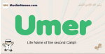 Umer muslim boys name and meaning, islamic boys name Umer