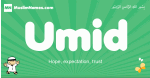 Umid arabic boys name and meaning, quranic boys name Umid