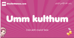 Umm-kulthum arabic girls name and meaning, muslim girl name Umm-kulthum